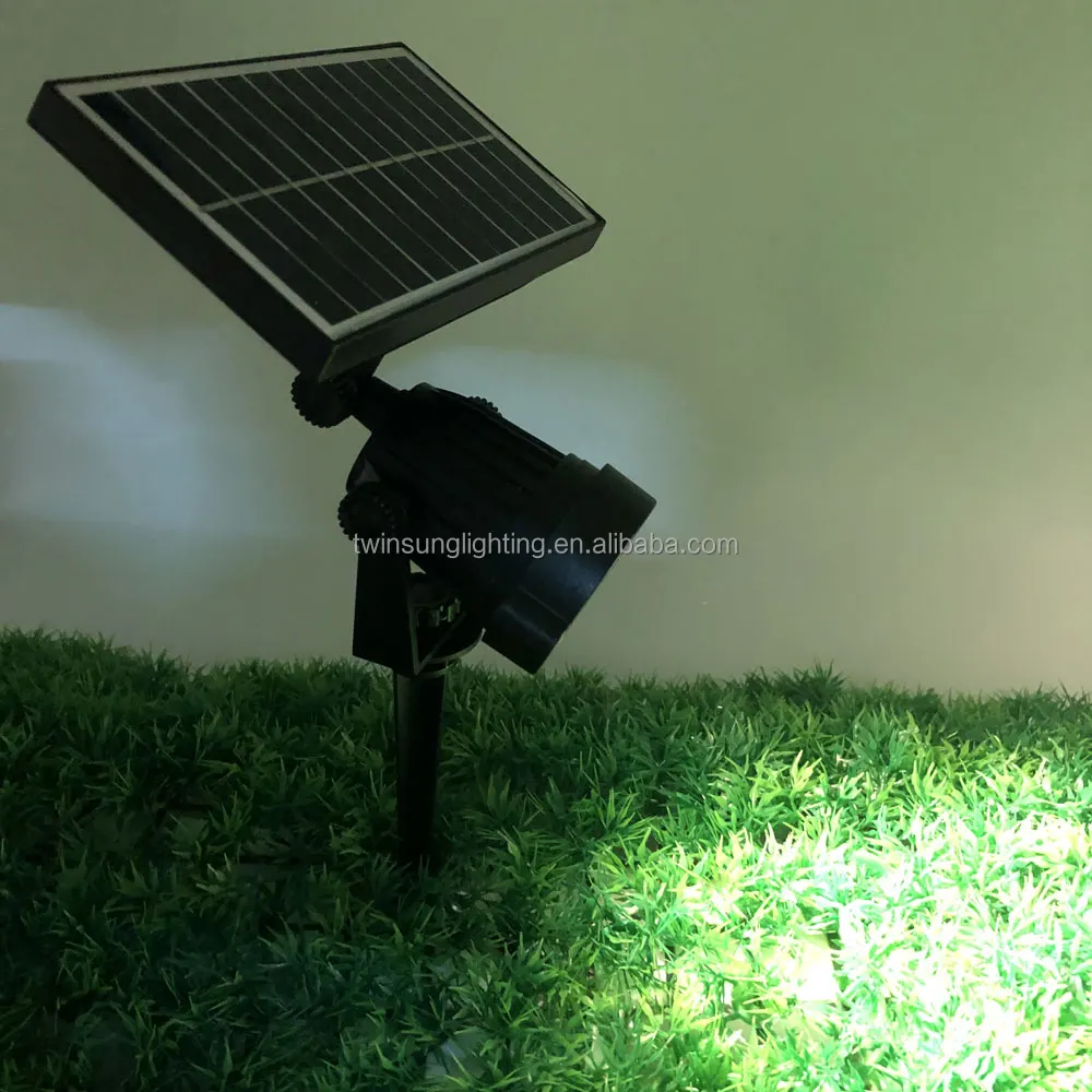
Spike light 12 leds solar outdoor colored landscape spike spotlight lights 