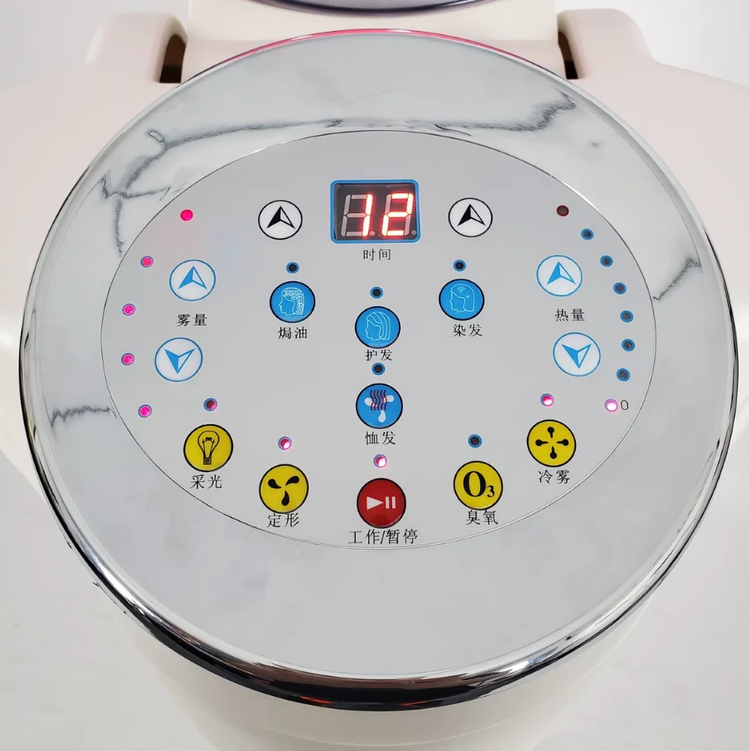 
Concise Home Salon Professional Hair Machine Hooded Hair Steamer 