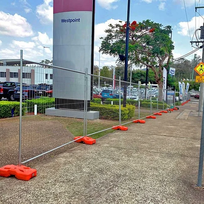 Outdoor Child Safety mesh coated temporary Fence