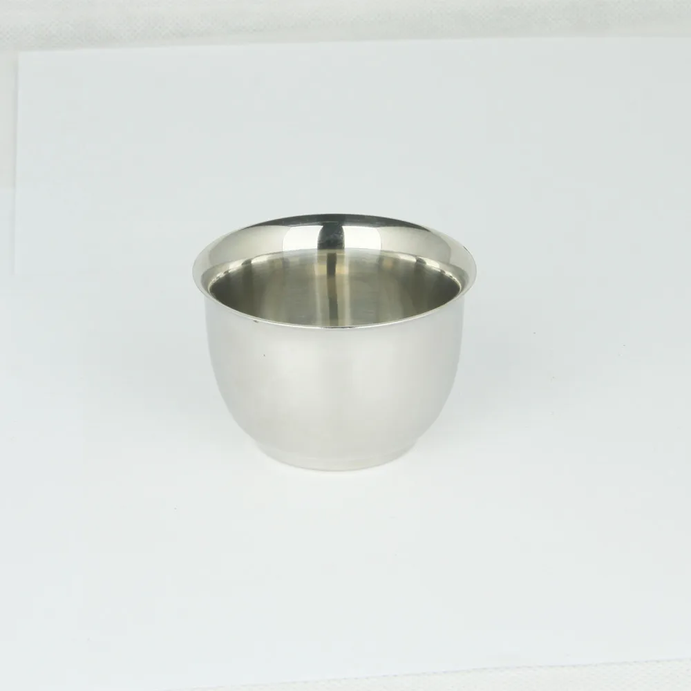 Stainless Steel 80ml Double Wall Drinking Cup Water Cup