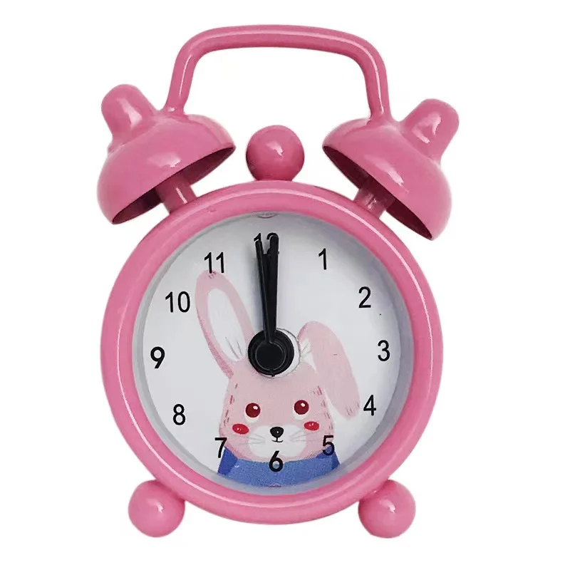 Fashion minimalist digital creative time house cartoon decoration alarm clock