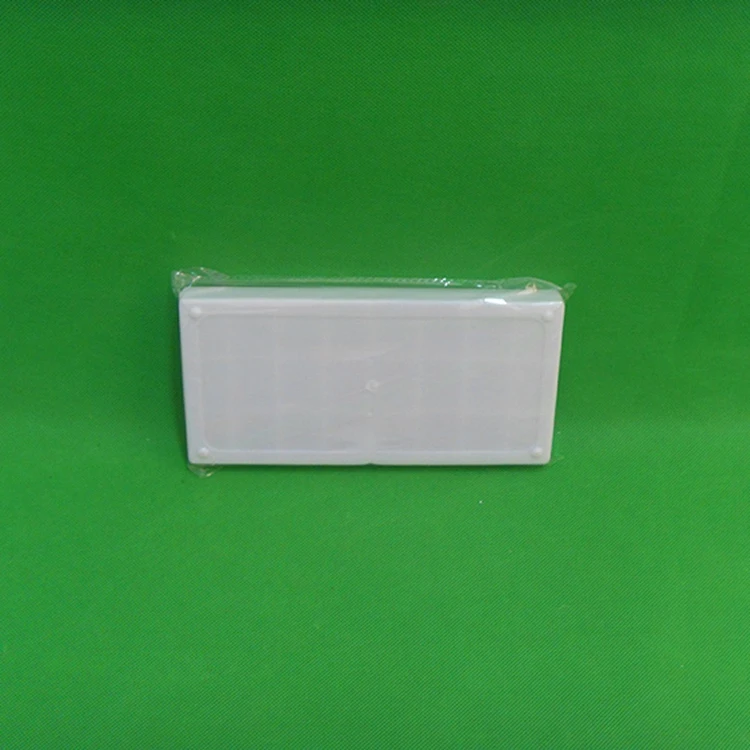 LOW MOQ 24/36 Color Rectangle Shape Beautiful paint palette box color palette box with lid