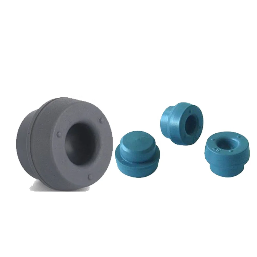 Medical 13mm 16mm Open Type Close Type Cap Rubber Stopper For Vacuum Blood Collection Tube