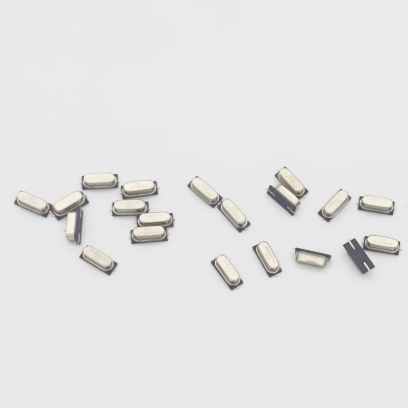 Hot sale crystal oscillator resonators SMD HC-49US 24MHZ 20PF high quality passive components