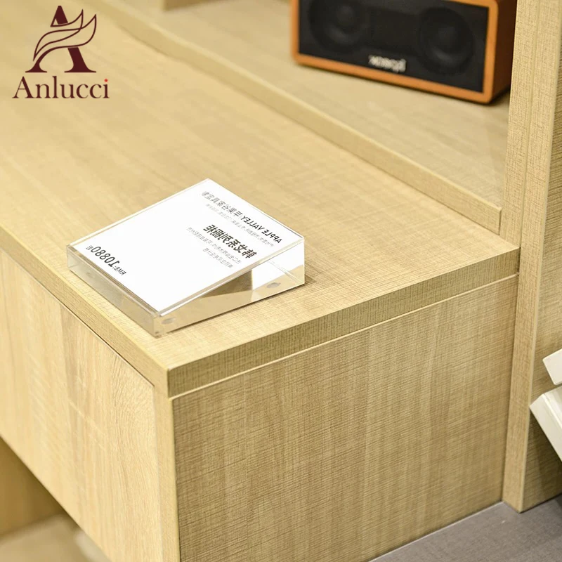 
Acrylic Desktop Sign Crystal Office Meeting Product Information Introduction Bracket 