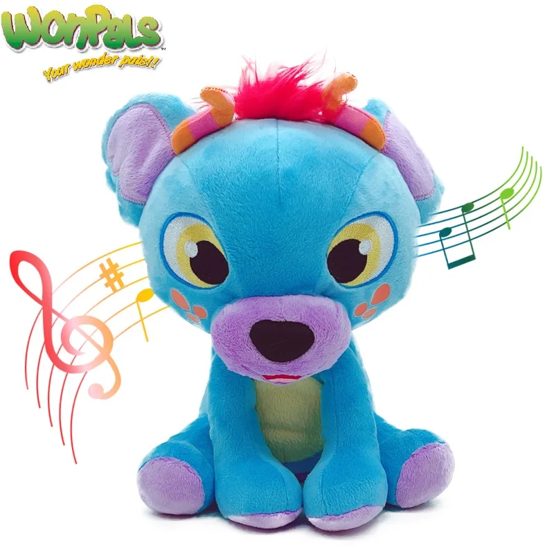 Wonpals- Blue Electric Plush Toy Singing Dancing Customization Stuffed Animals Anime Plush Dog Toy
