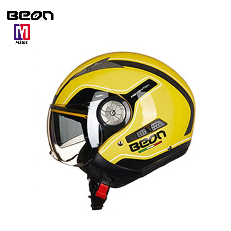 BEON B-216 ece r2205 blue safety helmet american superman motorcycle helmet with double visors