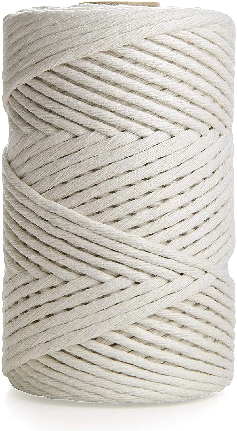 OKAY 3mm, 4mm, 5mm  wholesale macrame cord, macrame cord cotton rope