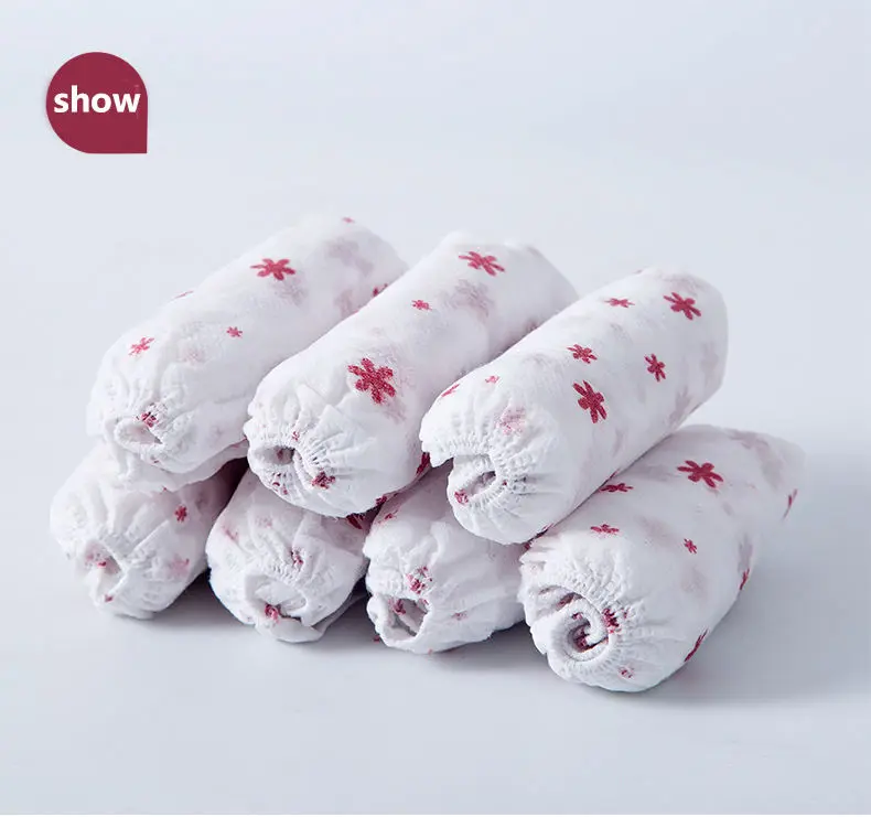 Wholesale Price For Disposable Maternity Underwear For Spa home Disposable panties for Women s Panties