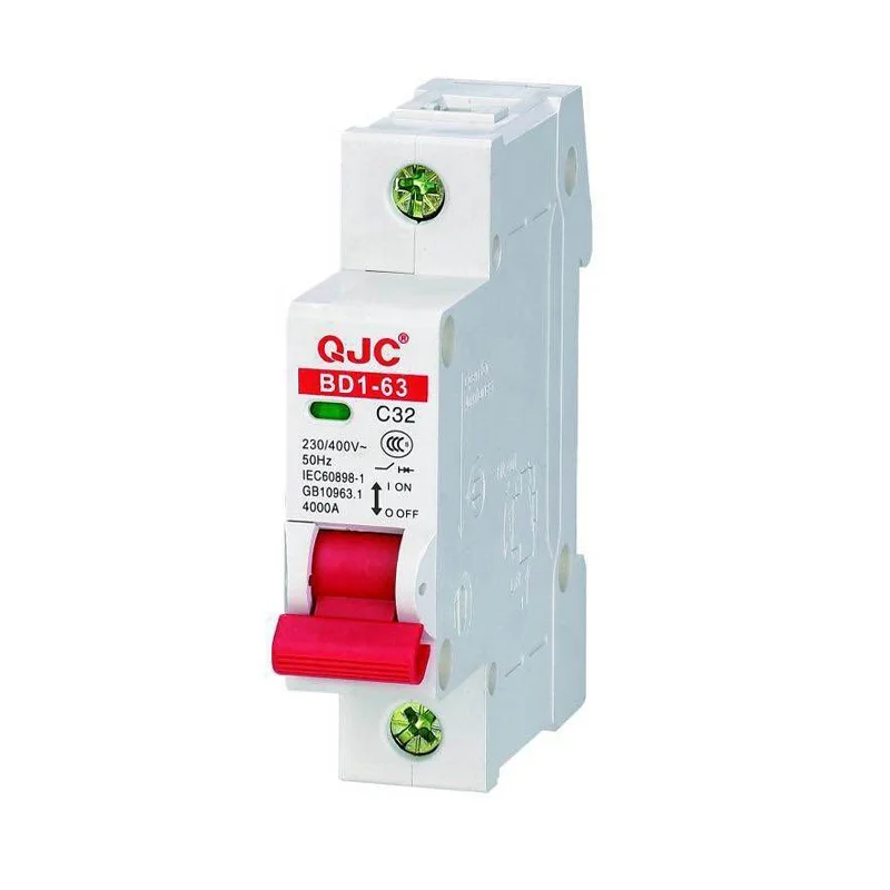  QJC поставить BD1-63 50 Гц 230/400V однополюсный 32A Автоматический выключатель