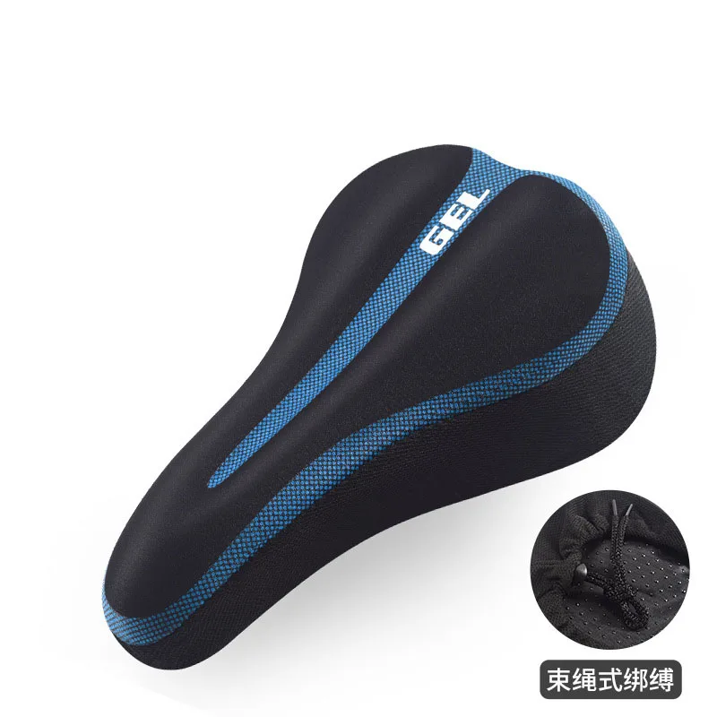 Most Comfortable Exercise Bike Seat Cushion Cover Gel Bike Seat Cover Padded Bicycle Saddle Covers for Women And  Men