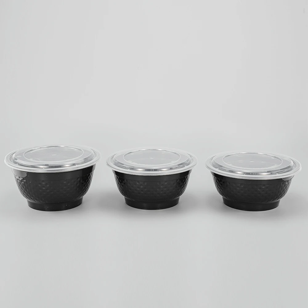 New arrivals eco-friendly food storage to go container ramen pp packaged plastic disposable soup bowl