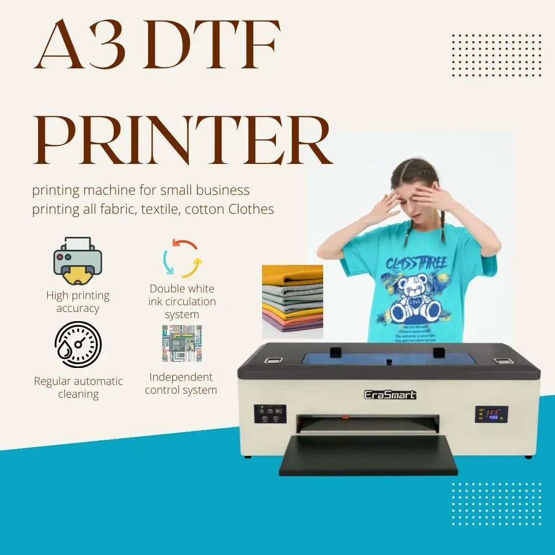 Top-Ranking Products L1800 Printer Dtf A3 For Fabric Printing