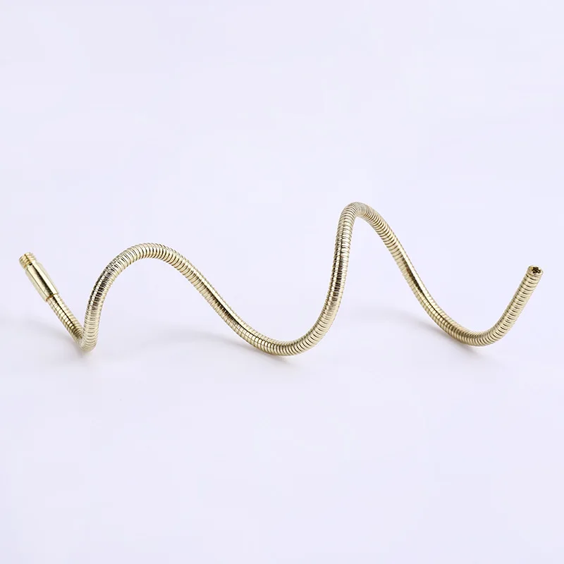 microphone flexible holder headset metal boom plated snake pipe flex metal tubing table lamp goose neck
