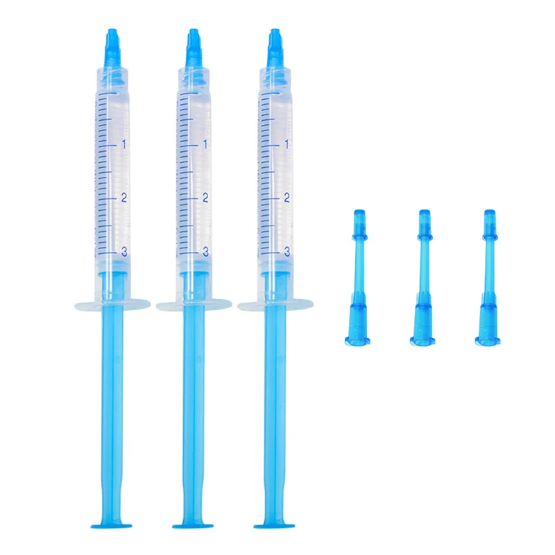 3ml Professional Dental Syringe Gel 35% Carbamide Peroxide Teeth Whitening Gel with MSDS certificate
