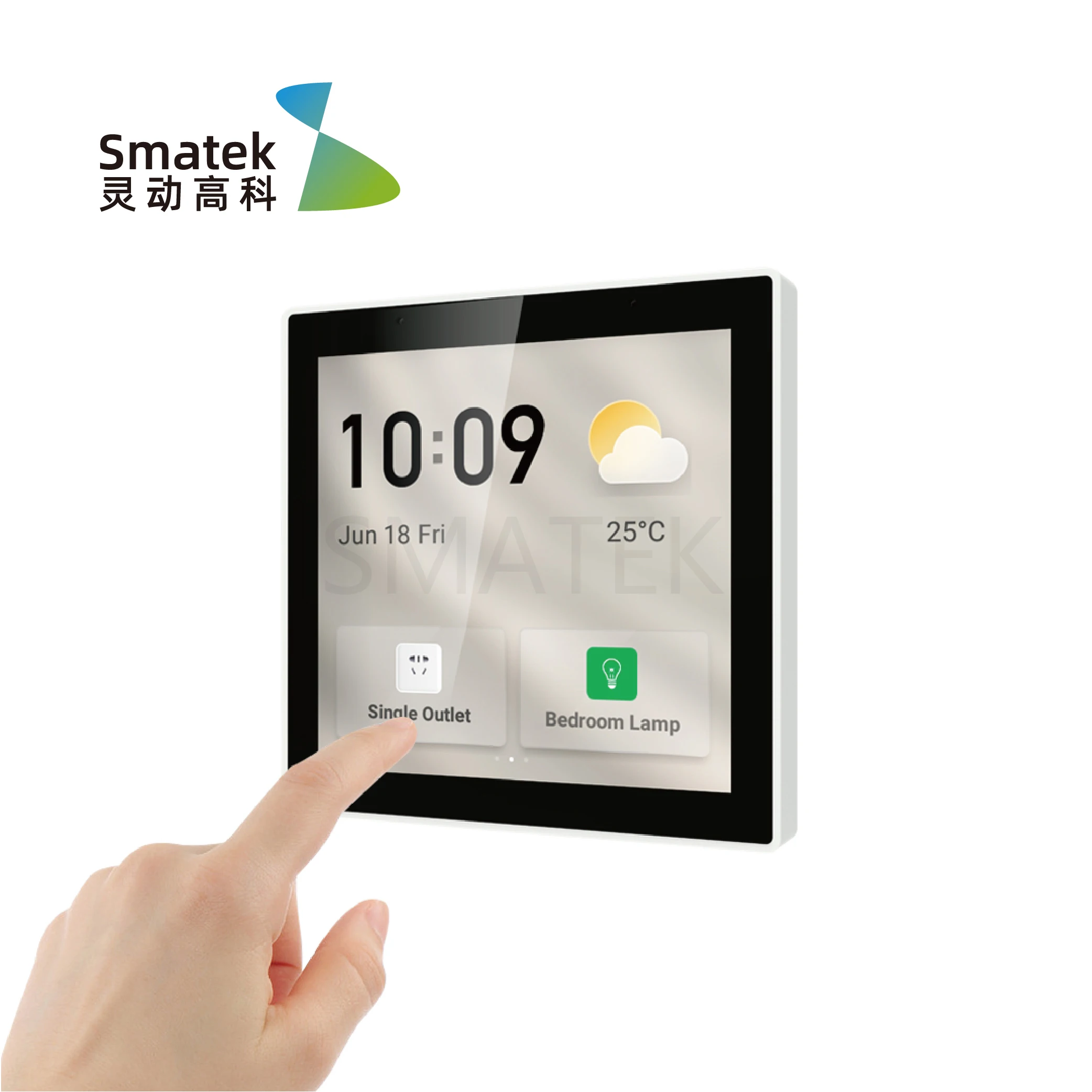 Tuya smart home hub wall switch replacement WiFi zigbee gateway  home dashboard