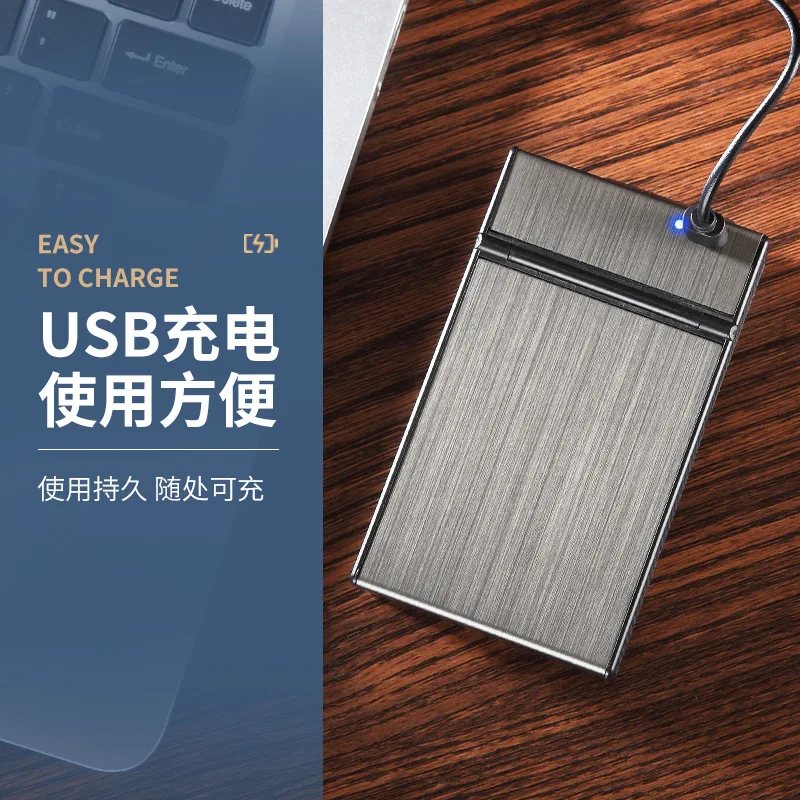 hold 20pcs cigarette Aluminium metal cigarette case with usb lighter