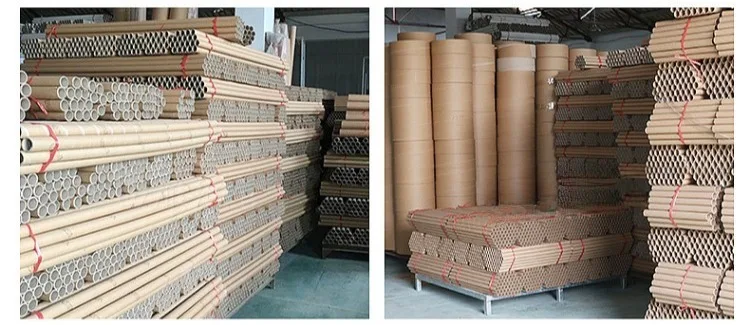 Custom Cylinder Recycled Kraft Paper Cardboard Poster Packing Shipping Mailing Tube