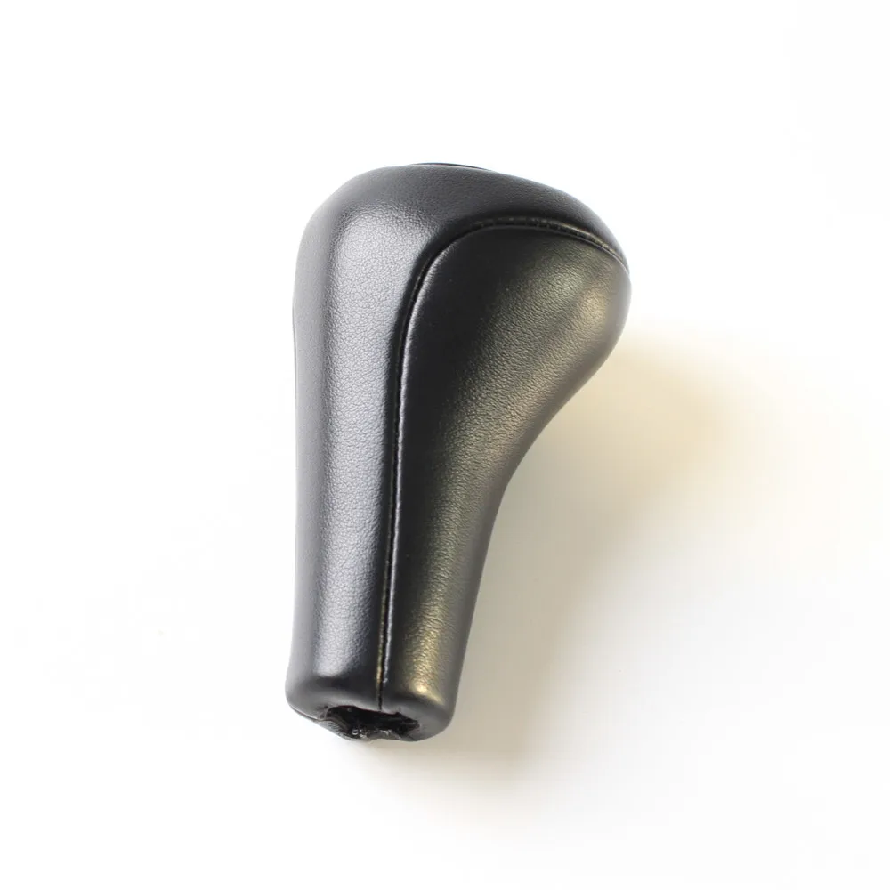 5 6 Speed for bmw E60 E90 E46 gear handle shifting head dark leather gear shifter knob cover