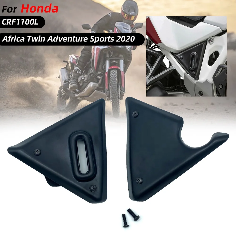 REALZION Motorcycle Side Guard Engine Cover Anti Fall Protector Fairing Part For Honda CRF1100L Africa Twin Adventure Sport 2020
