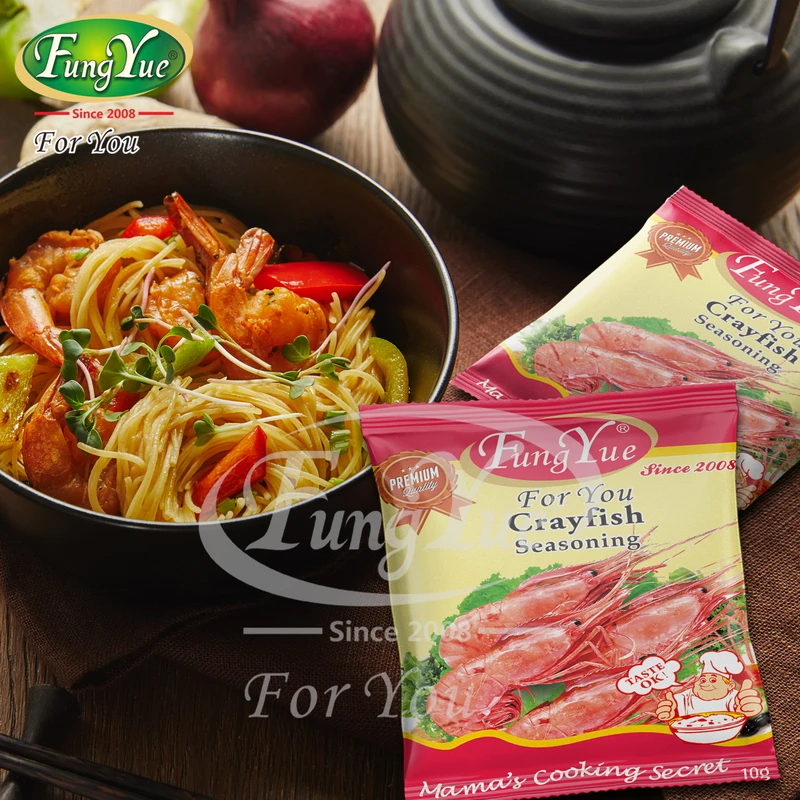 OEM Seafood Powder 10g Taste Sachet Shrimp Health Seasoning Powder