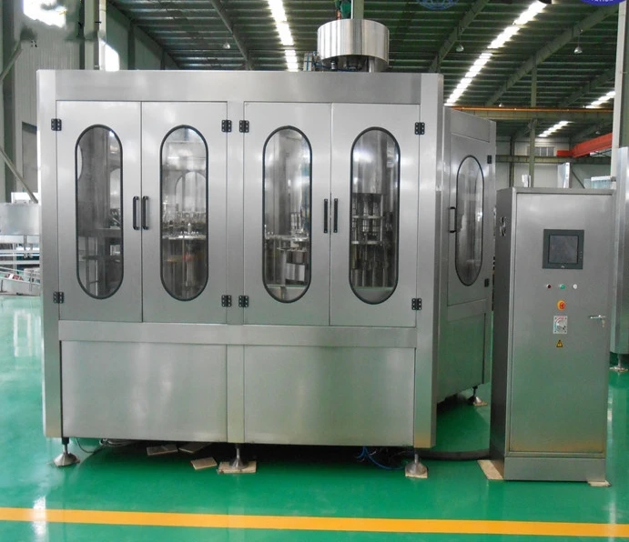 CGF Automatic Rotary 3 in 1 PET Plastic Bottled Water Filling Machine for Purified Pure Mineral Spring Drinking Water