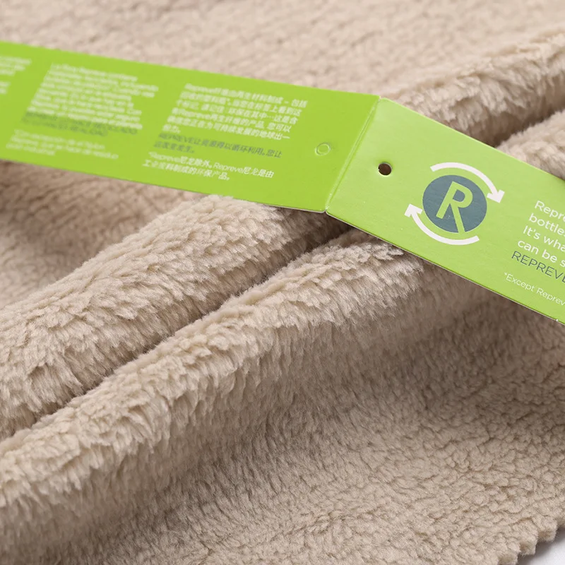 eco-friendly sale 100% recycled polyester knitted recycled fleece fabric for clothes