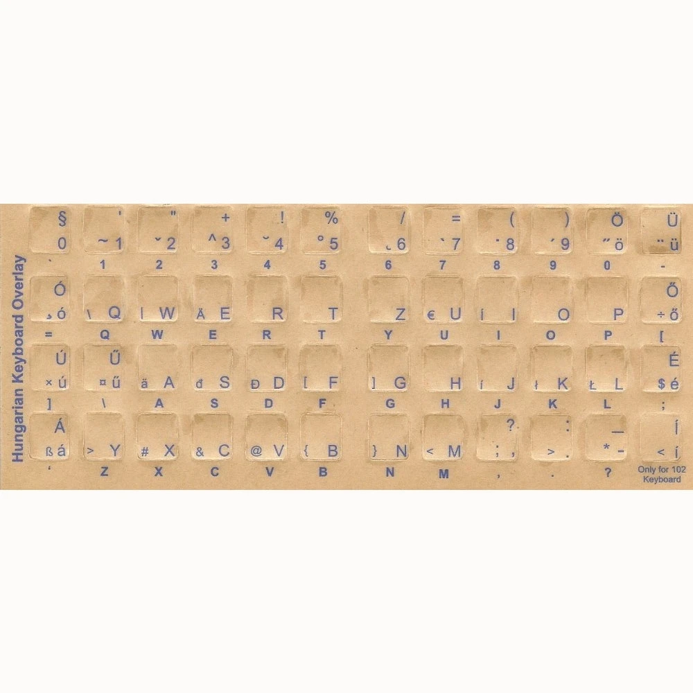 Laptop custom colorful anime russian Korean Arabic Fluorescent keyboard sticker