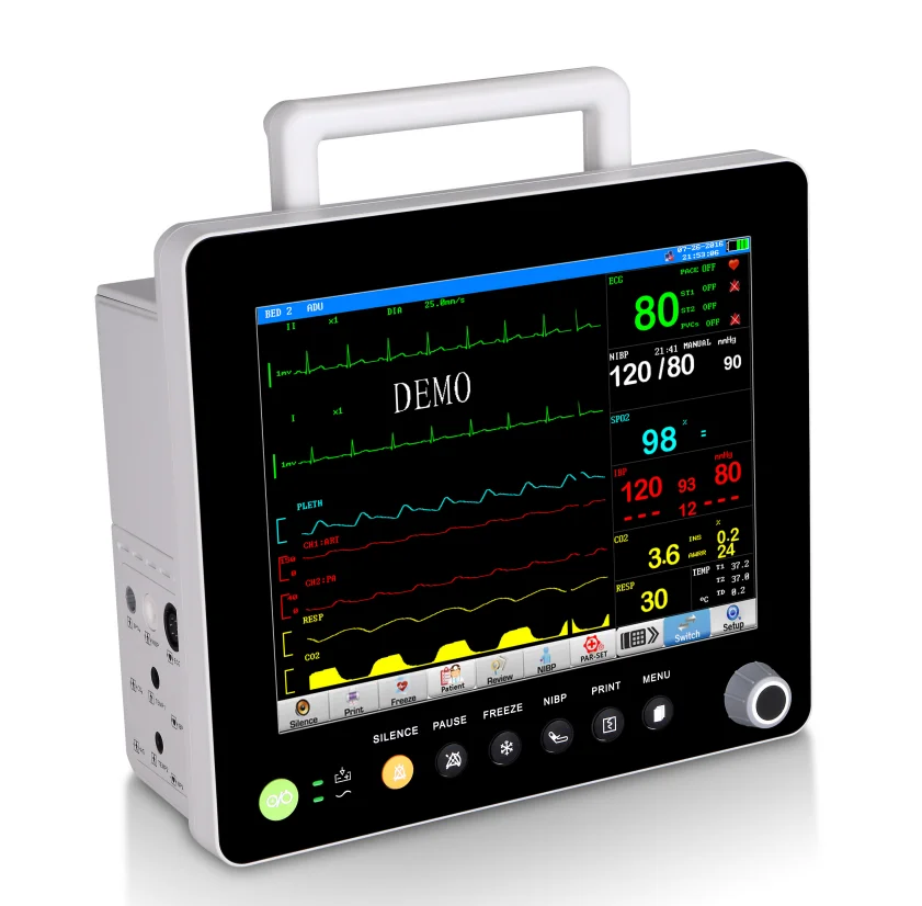 Medical Equipment ICU Multi-parameter Patient Monitor High Quality Portable Monitor
