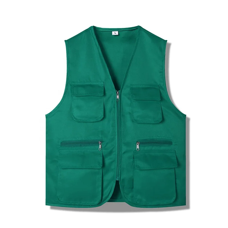 Promotional Advertising Waistcoat Volunteer Vest Safety Vest Advertising Vest with Custom Logo