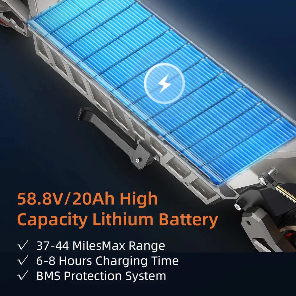 RuiToo M6Max 2025 new design 3000W Dual Motor Off Road Foldable Oil Brake for adouts Electric Scooters