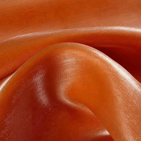 polyester nylon best price cheap silk satin face  korean  organza fabric