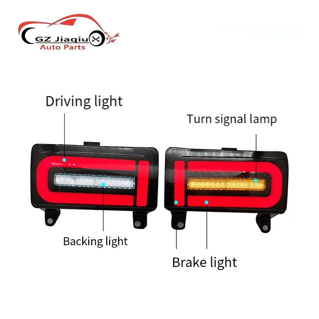 for Toyota Land Cooluzer FJ 2007-2022 Rear Bumper LED Brake Light 4-Function Large G 12V Voltage New Condition