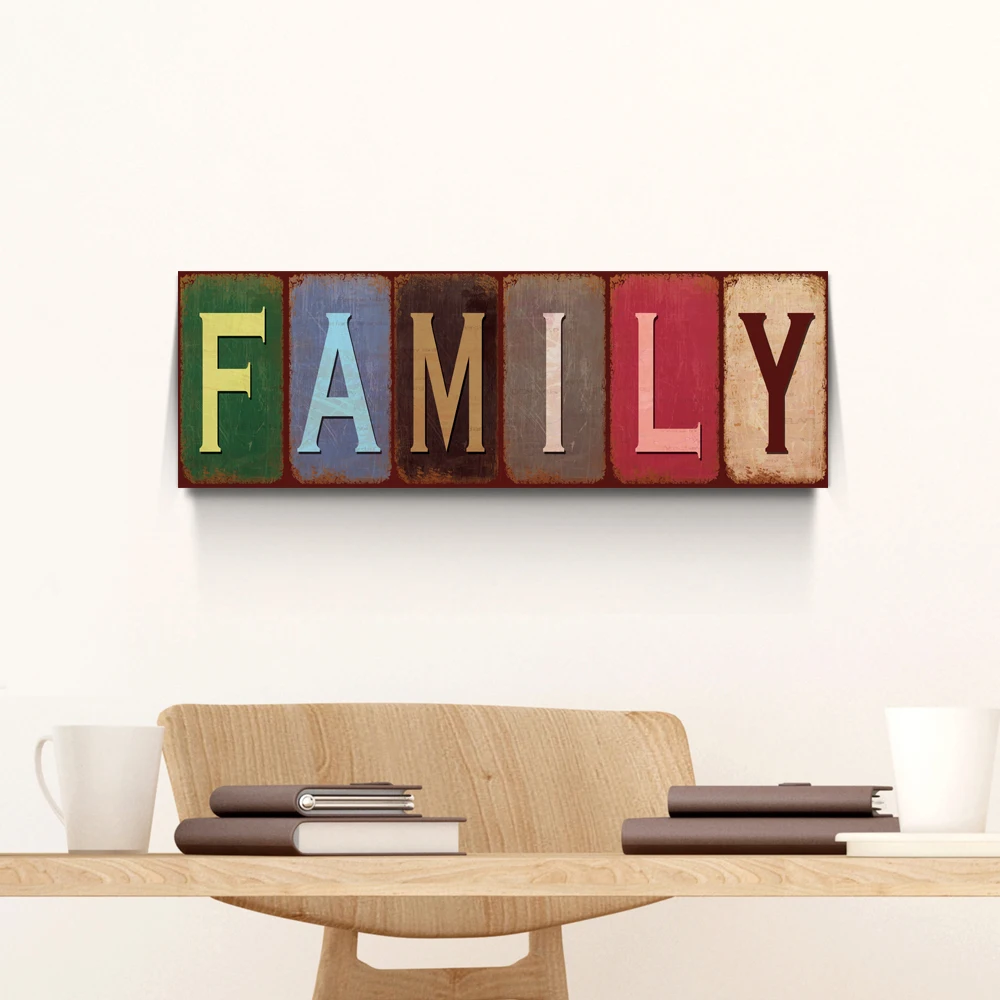 
15x45 MDF wooden art wall painting retro board picture photo frame for decoration 