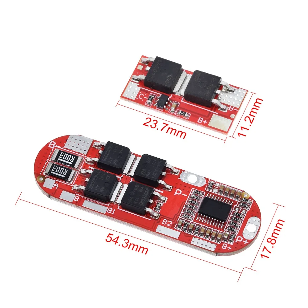 Bms 1s 2s 10a 3s 4s 5s 25a 18650 Li-Ion Lipo Защитная панель для литиевой батареи модуль печатной платы Pcb Pcm зарядное устройство