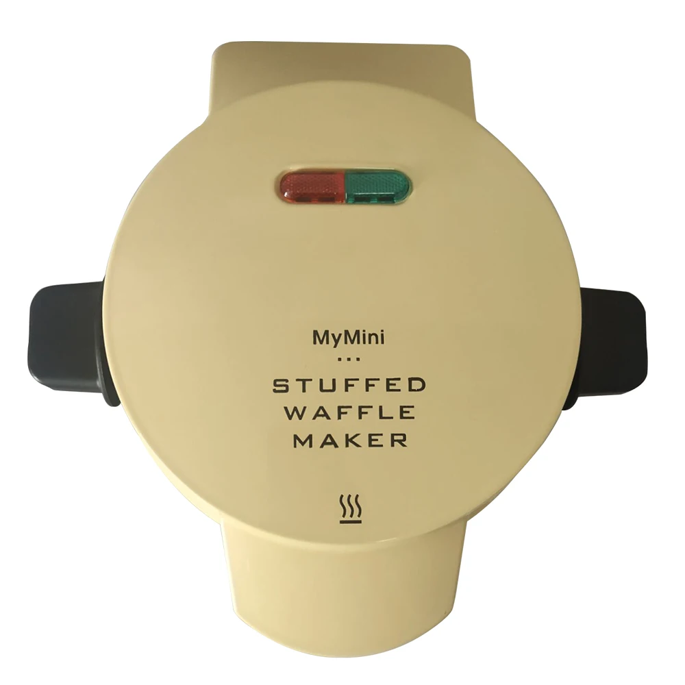 520W Portable Grill Machine Energy Saving Electric Mini Round Waffle Maker