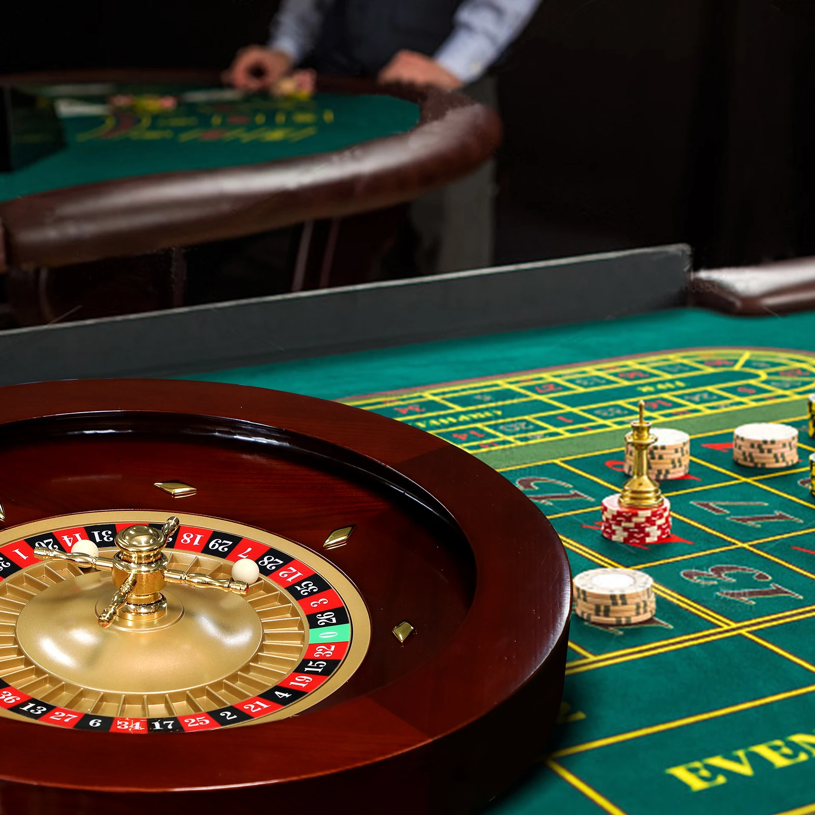 High Quality  casino wood roulette wheels 20 inch  roulette wheel