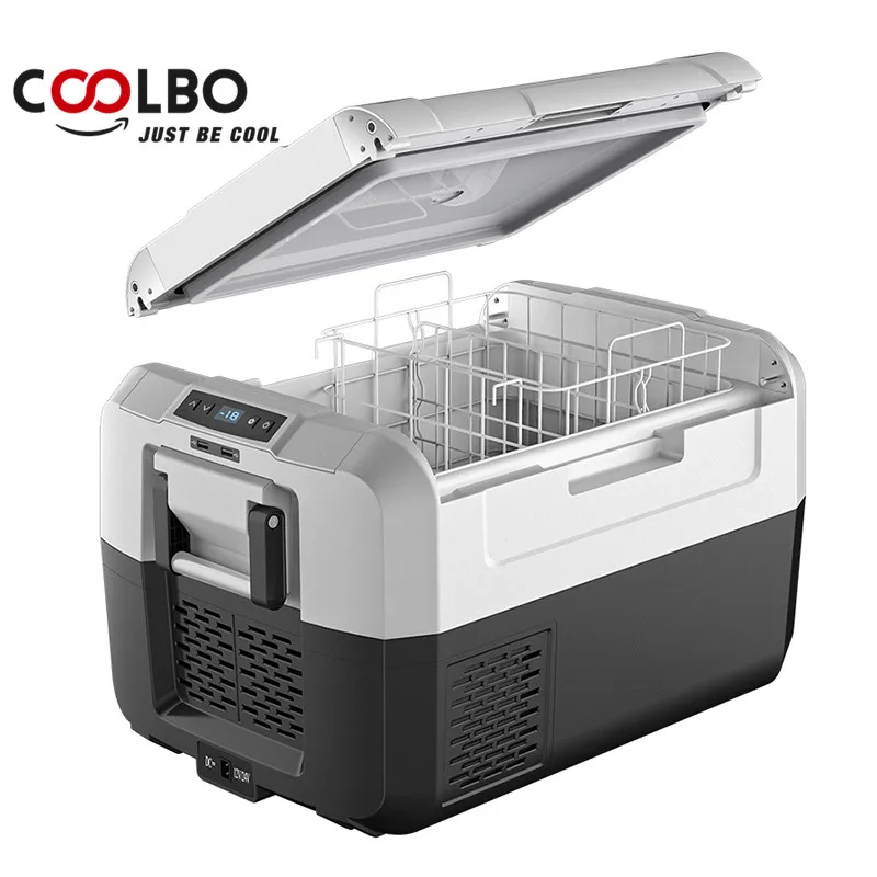 China Factory Direct DC 12v 220v Car Fridge Portable Fridge Freezer For Truck