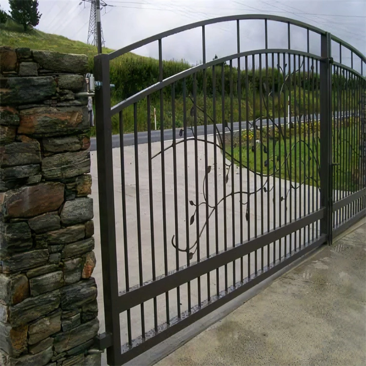 Ace Antique Style Gate Designs High Quality High Quality Galvanized Iron Metal Gates  Main Entrance Gate Design