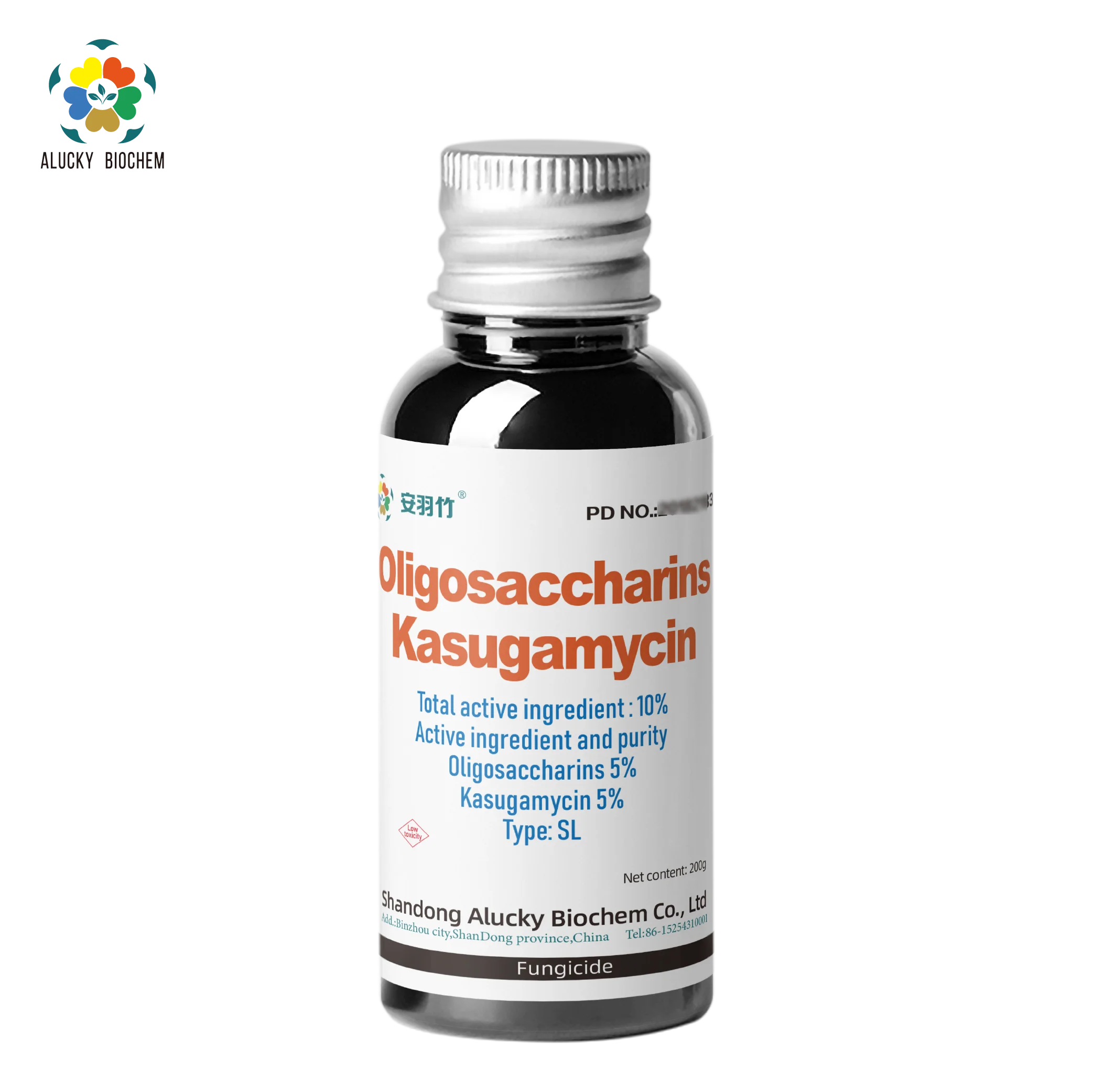 
Pre-mixture 9012-76-4 fungicide Plant inducer chitosan oligosaccharide COS SL Oligosaccharins 5% Kasugamycin 5% SL 
