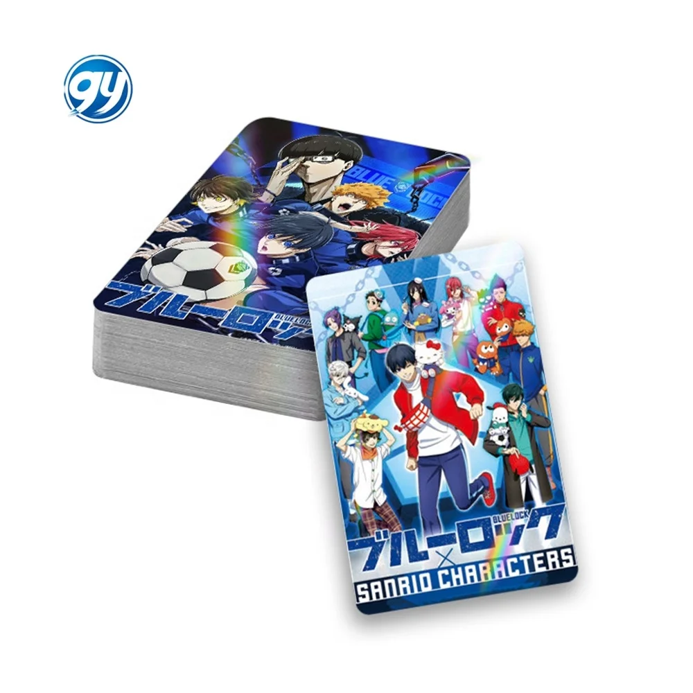30pc/box blue lock anime Lomo Cards Isagi Yoichi Chigiri Hyoma Rin Itoshi Mikage double-sided Postcards bookmark greeting card