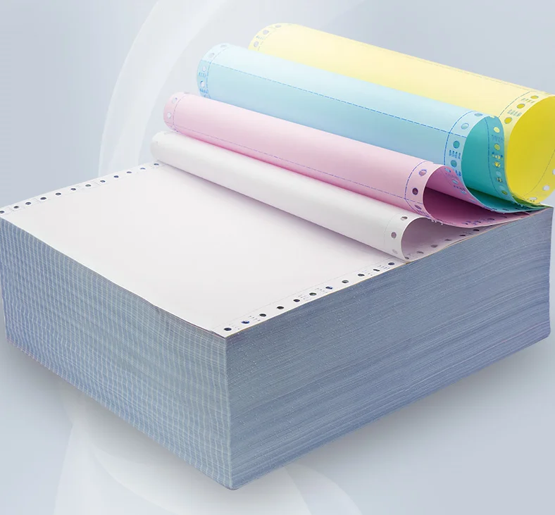 Factory Price 3ply professional ncr continuous printing carbonless paper in ream