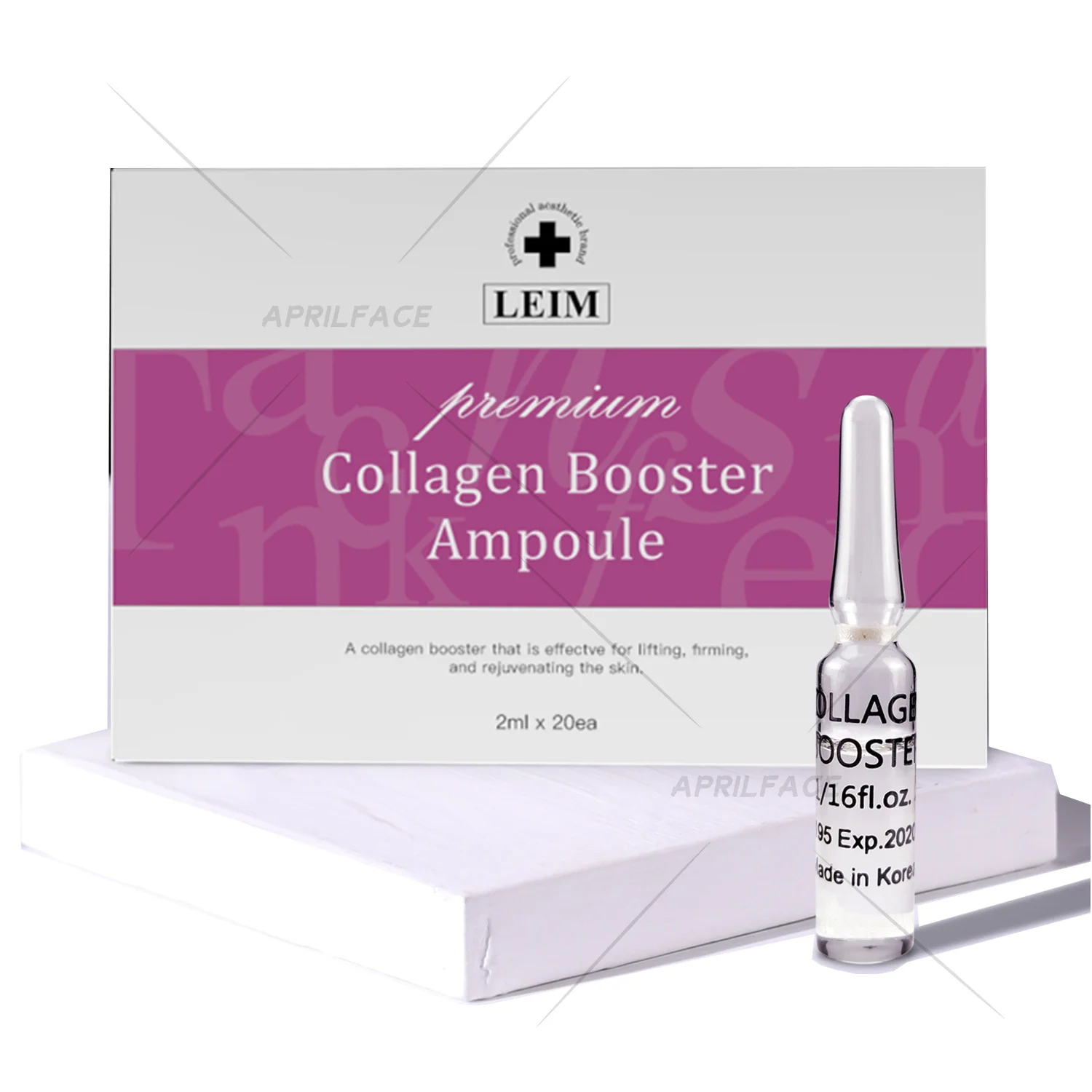 korea LEIM   shrink pores Anti-aging Serum Hyaluronic acid   ampoule  for MTS