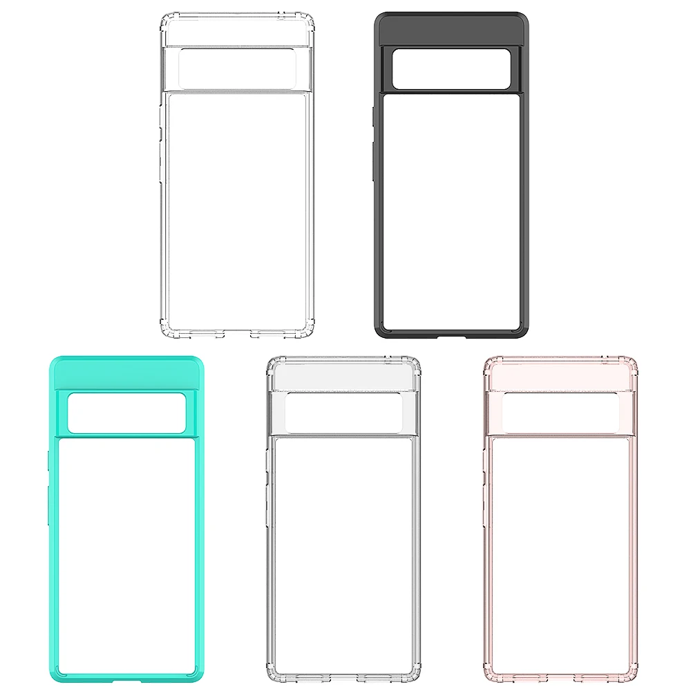 Transparent PC Back Cover For Google Pixel 6 Pro Tough Clear Case For Google Pixel 6Pro