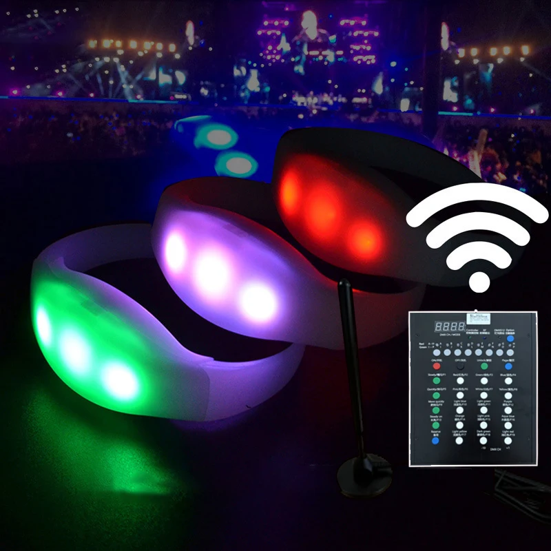 Wireless Transmitting 433MHz Remote Controller Led Controller DMX512 RGB LED Control Computer