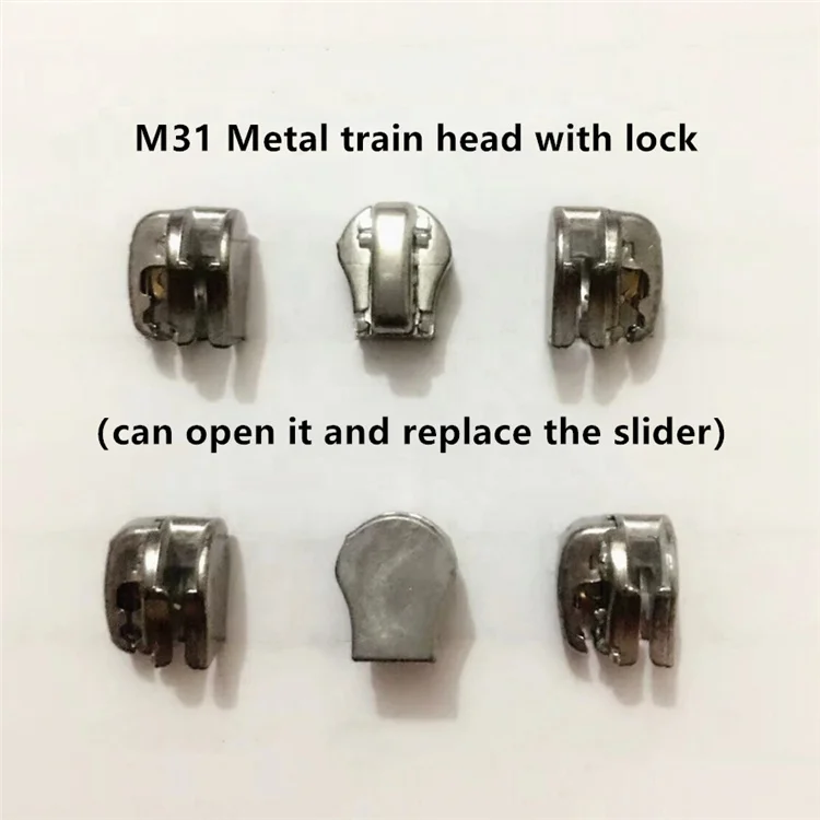 NO.3#5#8# cam lock can open replacement zipper slider puller train head pull parts for metal nylon zipper