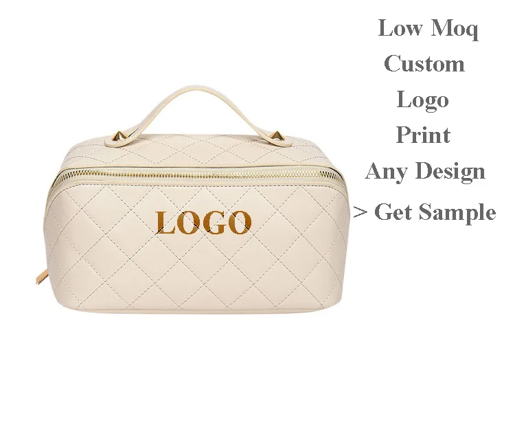 custom  logo professional cosmetic makeup vanity bag