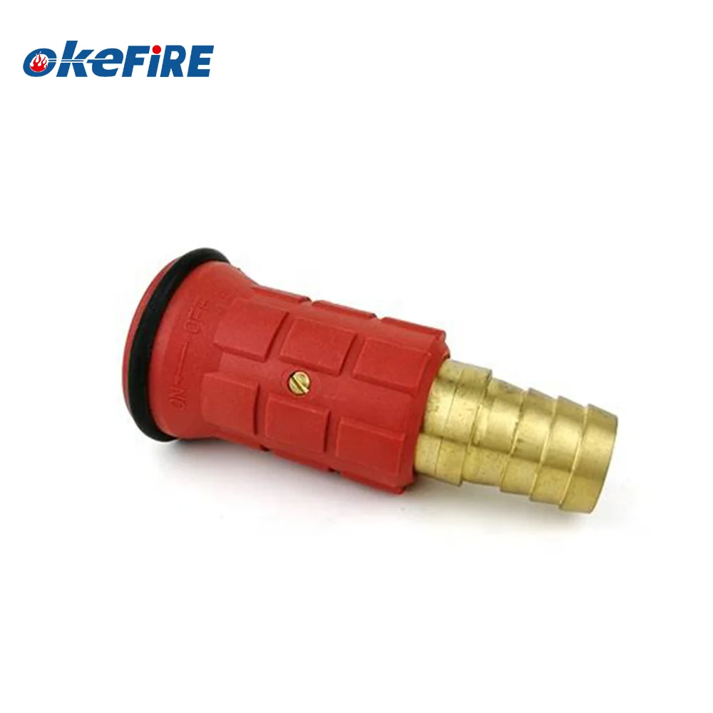 Okefire нейлон/латунный шланг для пожаротушения катушка водяное сопло струйный распылитель водяной пистолет
