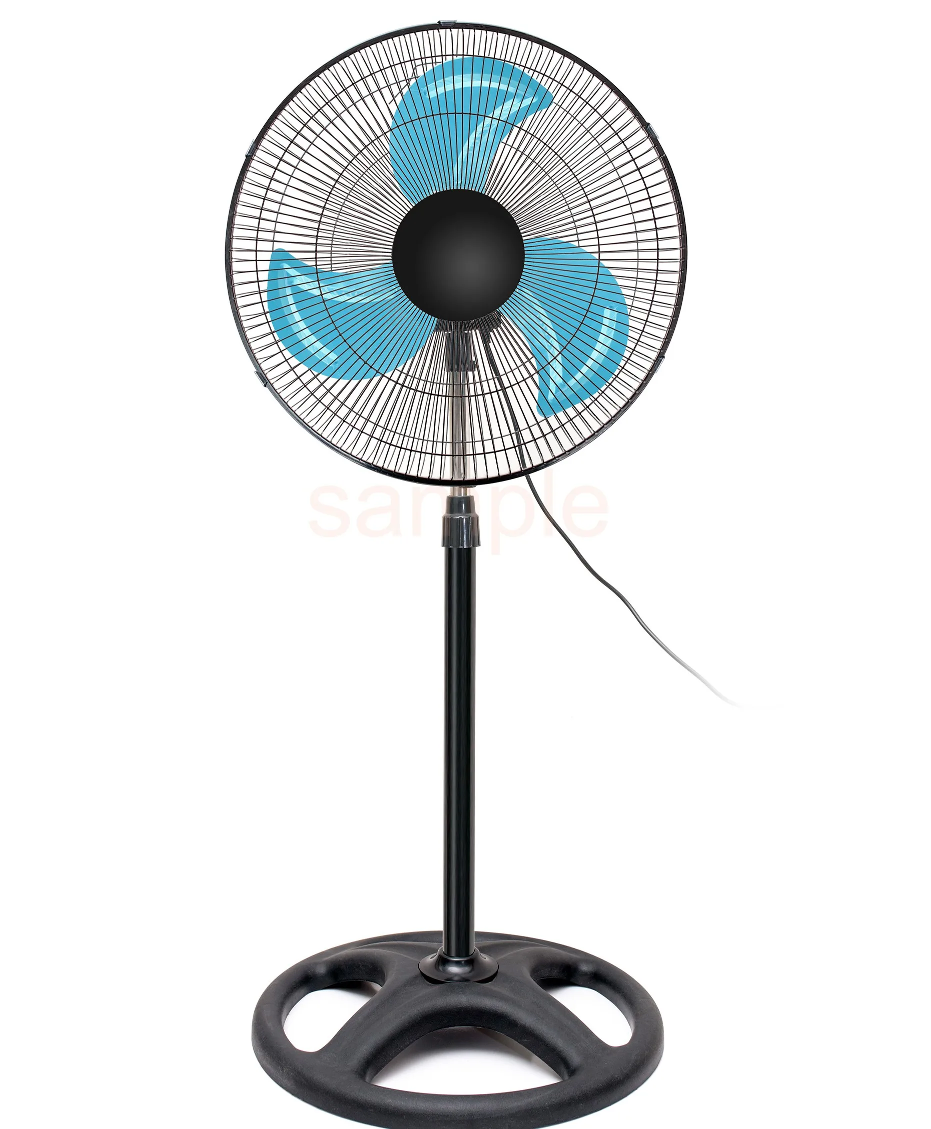 high quality China 18 inch one piece large metal heavy hot sale manufacturer cheap price industrial electric stand fan
