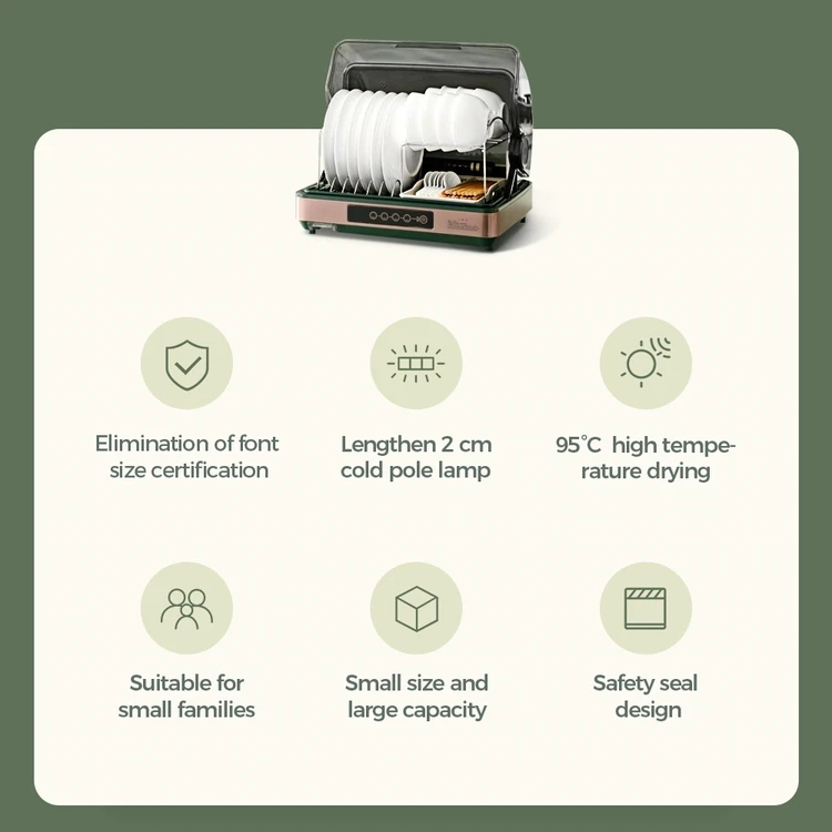 Electric tableware disinfection cabinet